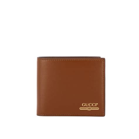 portafoglio gucci marrone|Portafoglio gucci uomo Wallet Monogram Marrone pelle tela 11x9 .